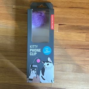 Kikkerland Kitty Phone Clip